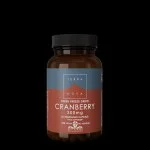 Terranova Health Frysetørrede tranebær 300 mg Økologisk (50 kapsler) - med antioxidanter