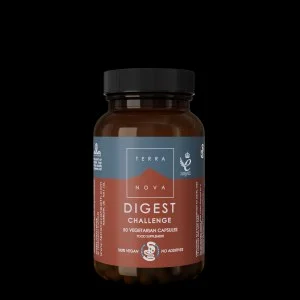Terranova Health Digest Challenge (50 kapsler) - beriget med ingefær og kardemomme