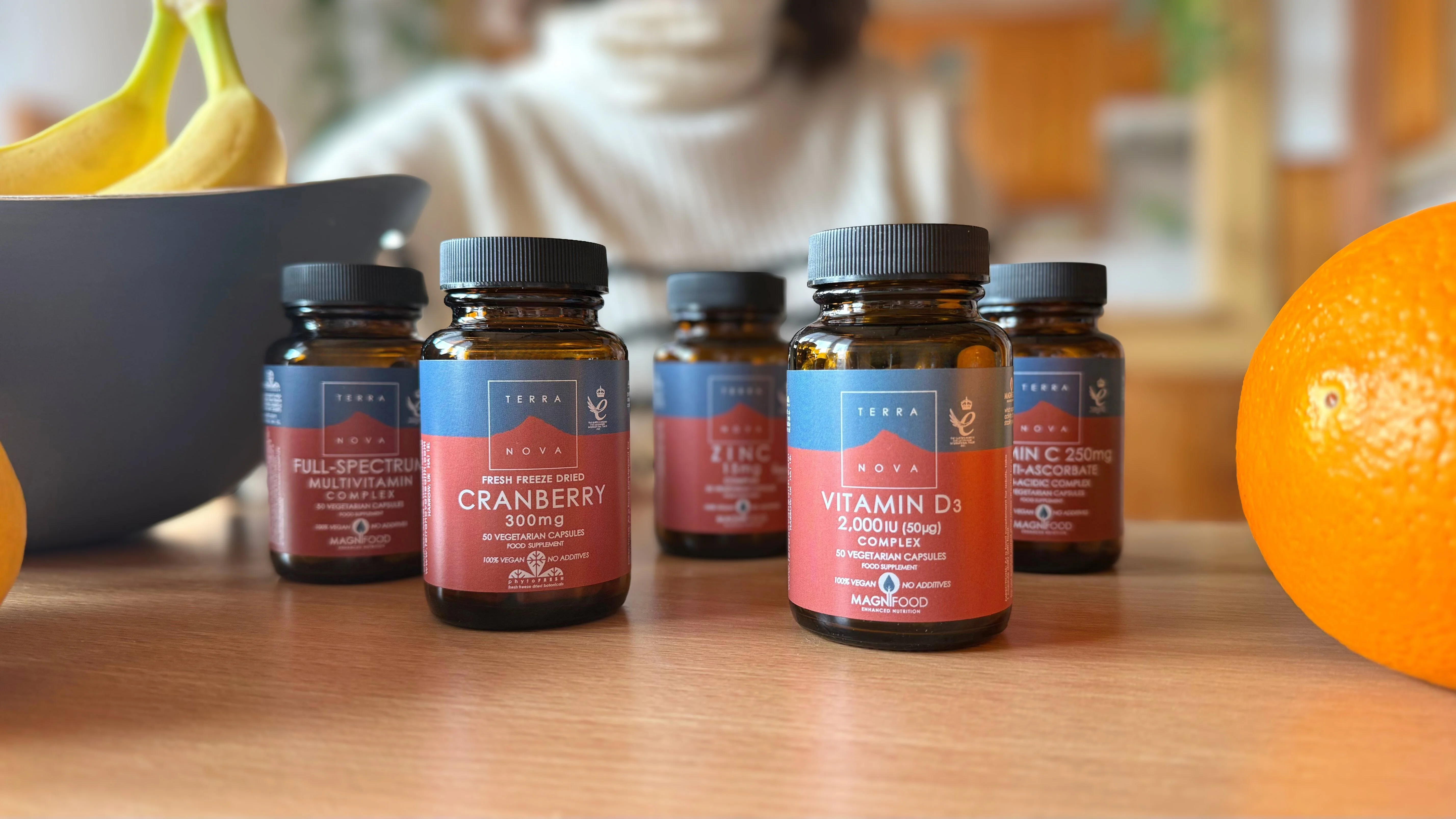 Terranova Health Fuldspektrum multivitaminkompleks (50 kapsler) - støtte til daglig vitalitet