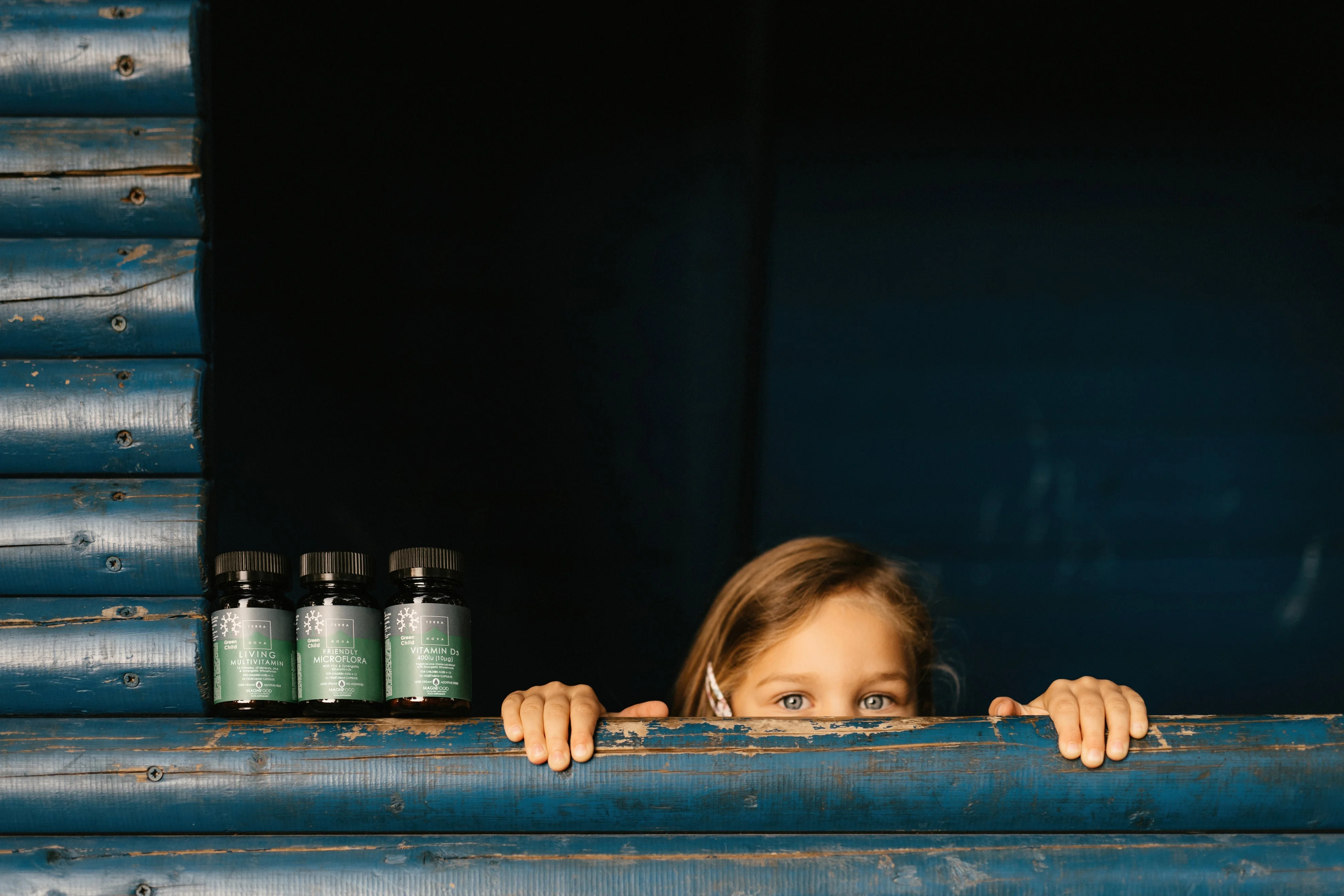 Terranova Health Green Child Friendly Microflora (50 kapsler) - velegnet til børn fra 4 til 12 år