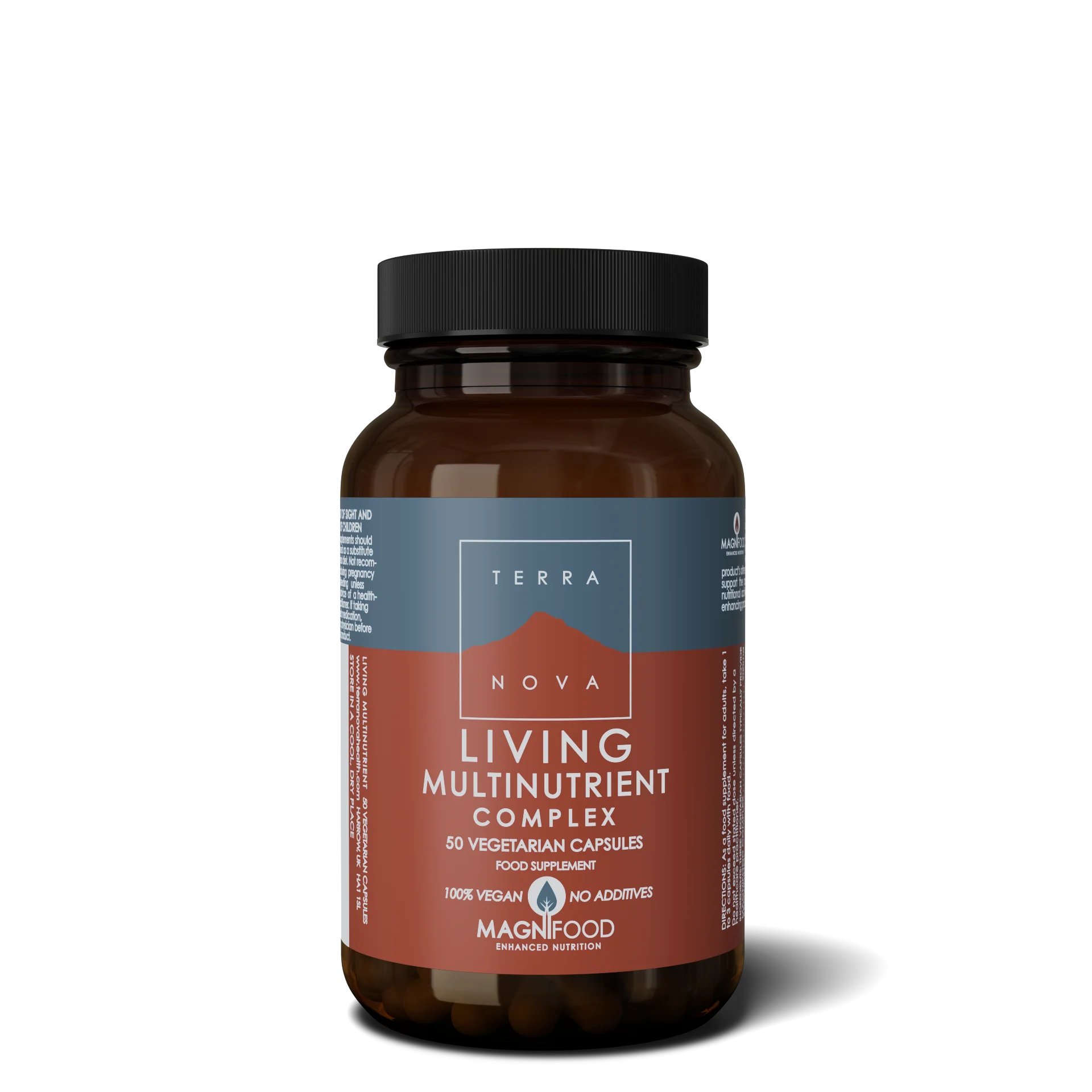 Terranova Health Living Multinutrient Complex (50 kapsler) - støtte til daglig vitalitet