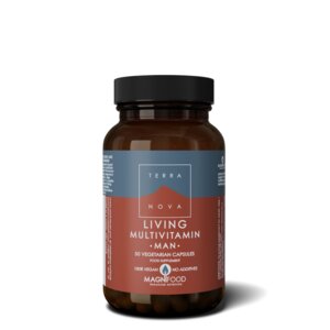 Living Multivitamin Man (50 kapsler) - til mænds specifikke behov