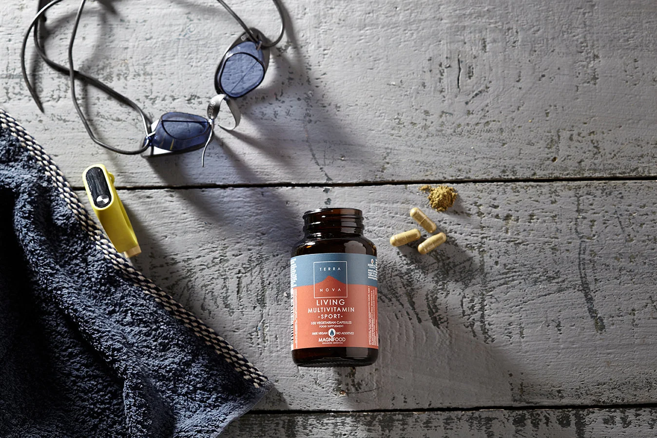 Terranova Health Living Multivitamin Sport (50 kapsler) - støtter kroppen under præstation og restitution