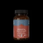 Terranova Health Prænatal multivitaminkompleks (50 kapsler) - med den aktive form af folsyre
