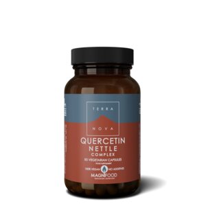 Quercetin Nettle Complex med brændenælde (50 kapsler) - i pollensæsonen og ved svækket immunforsvar