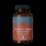 Terranova Health Vitamin C 250 mg Kompleks 100 kapsler - i form af mineralske ascorbater