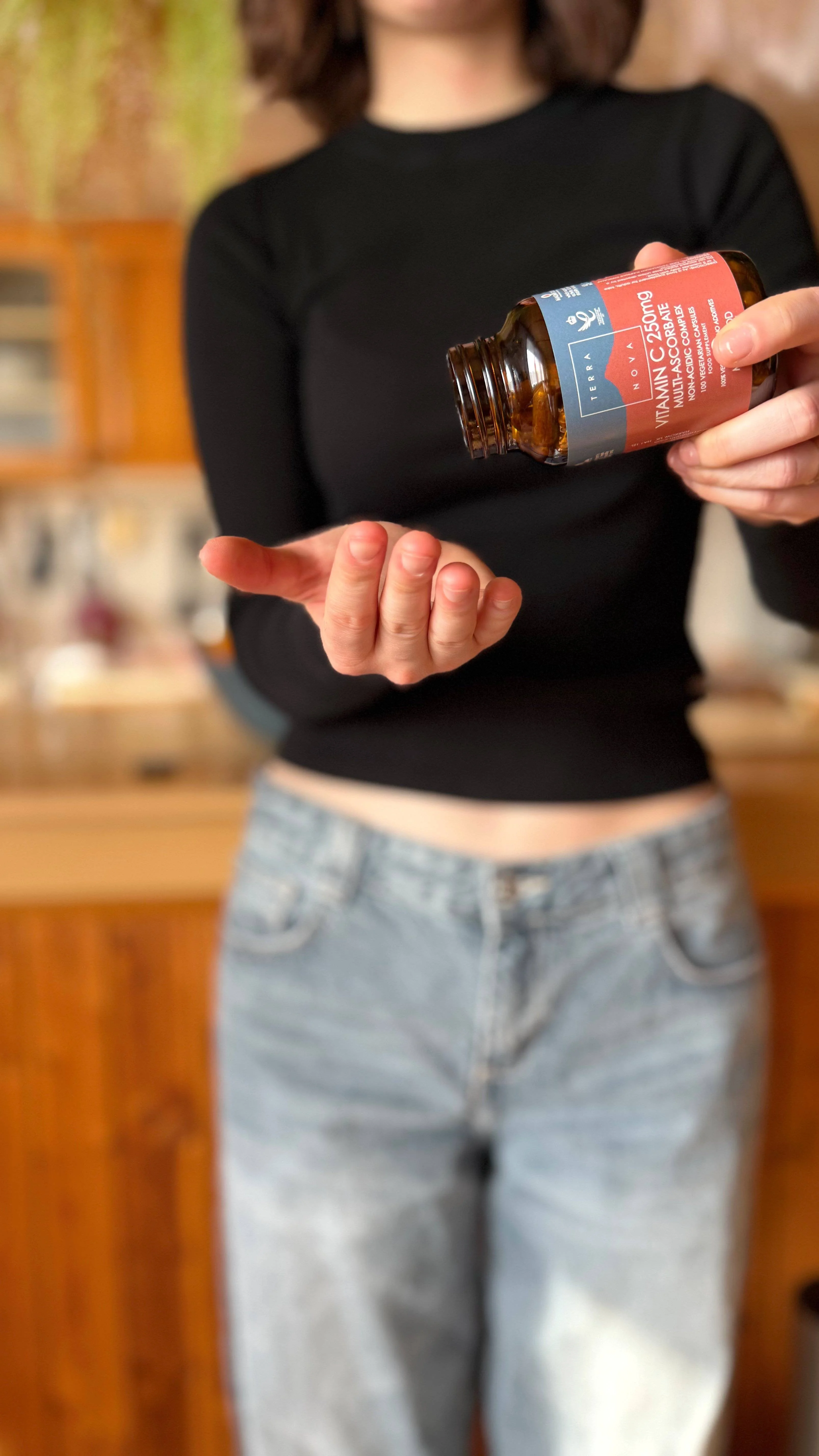 Terranova Health Vitamin C 250 mg Kompleks 100 kapsler - i form af mineralske ascorbater