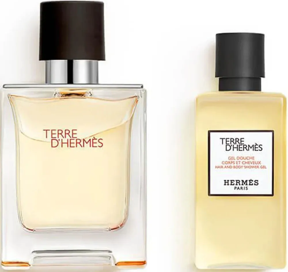 Terre D'Hermès Eau de Toilette til mænd 50 ml + SG 40 ml