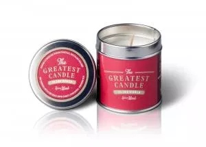 The Greatest Candle in the World Duftlys i dåse (200 g) - træ og krydderier