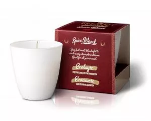 The Greatest Candle in the World Duftlys i glas (130 g) - træ og krydderier