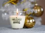 The Greatest Candle in the World Duftlys i glas (130 g) - træ og krydderier