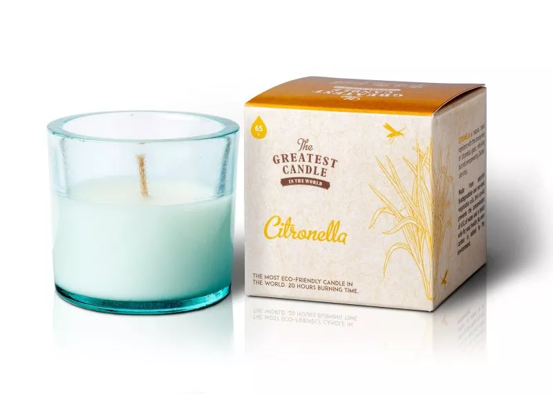 The Greatest Candle in the World The Greatest Candle Duftende lys i glas (75 g) - citronella