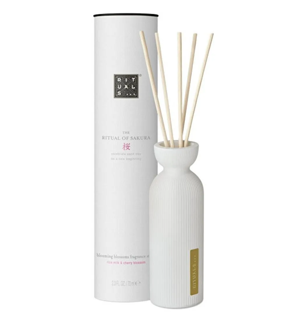 The Ritual of Sakura Rismælk & Kirsebærblomst Mini Duftpinde 70 ml