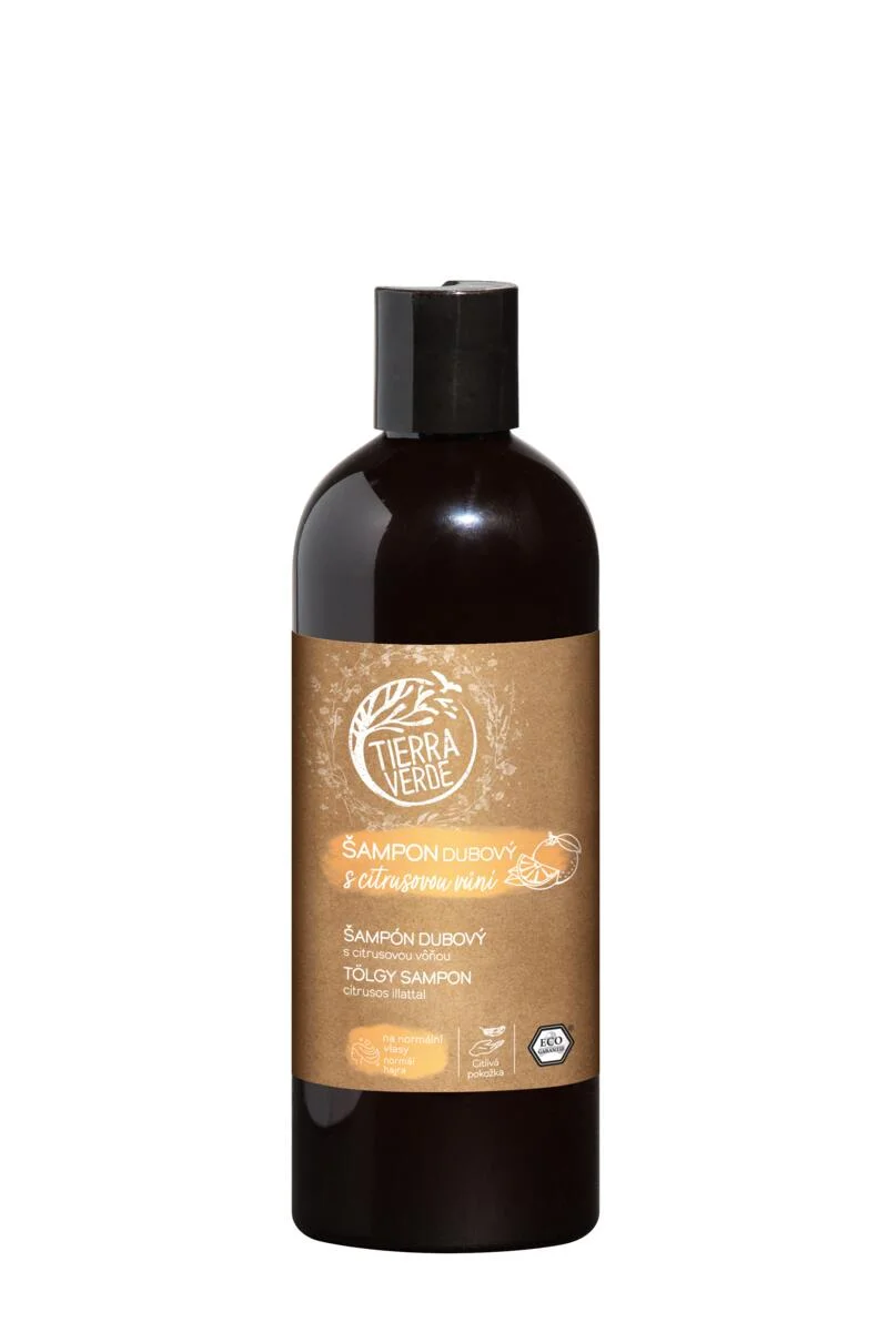 Tierra Verde Ege-shampoo med citrusduft 500 ml - for hele familien