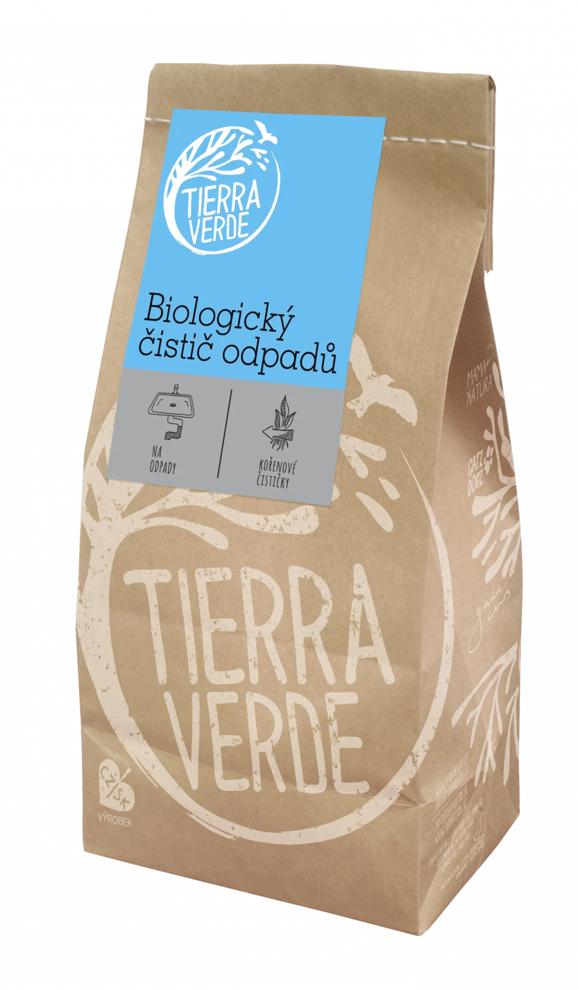 Tierra Verde Biologisk afløbsrens (500 g) - baseret på mikroorganismer og enzymer