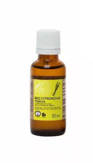 Tierra Verde Citrongræs æterisk olie BIO (30 ml) - hjælper mod udmattelse