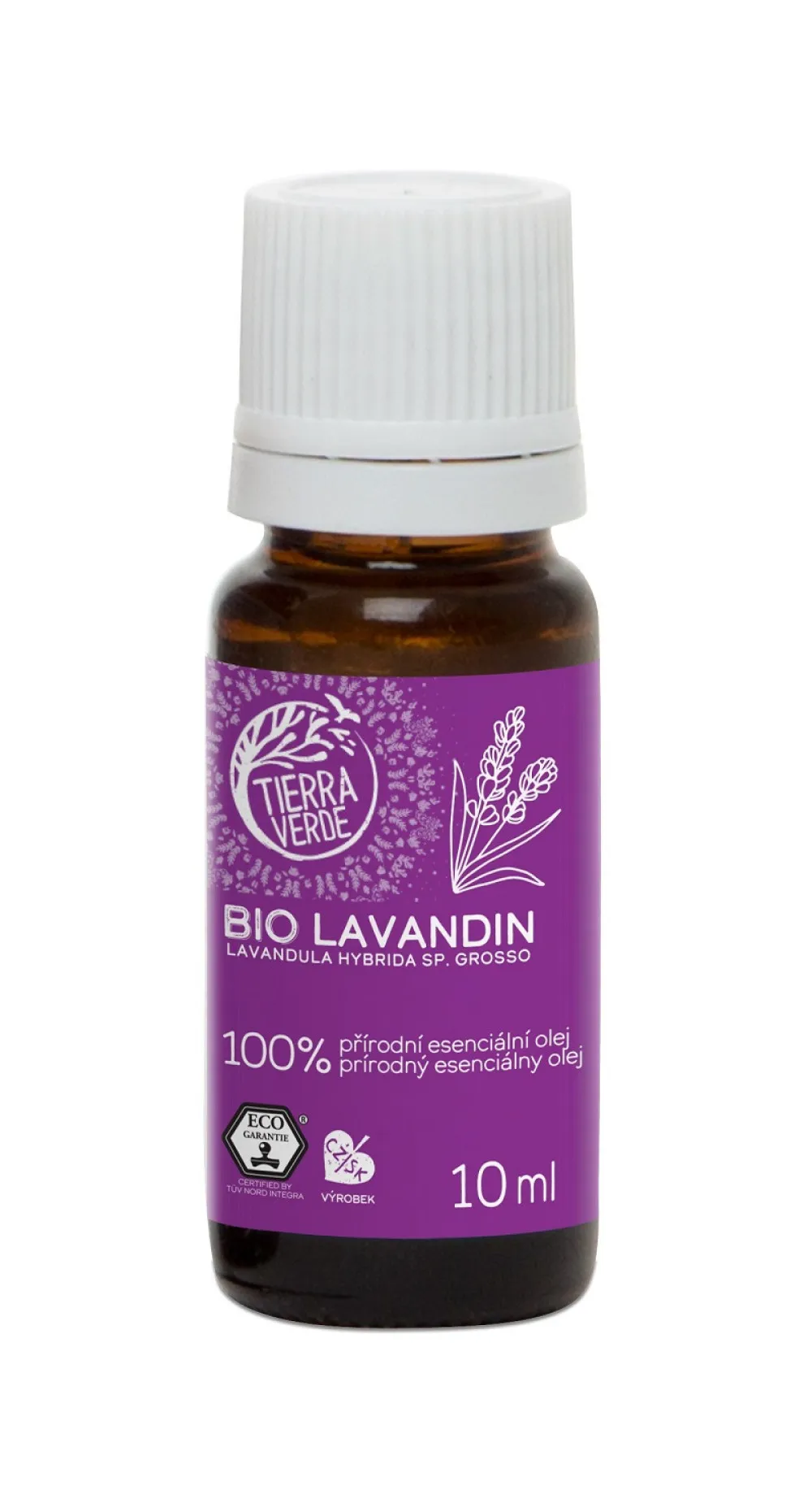 Tierra Verde Lavandin BIO æterisk olie (10 ml) - universal favorit