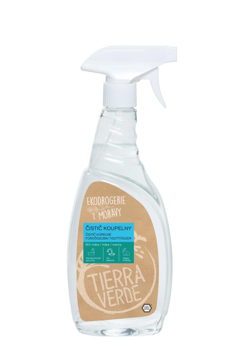 Tierra Verde Badeværelsesrens med økologisk mynte 110 ml - med biologisk nedbrydelige tensider