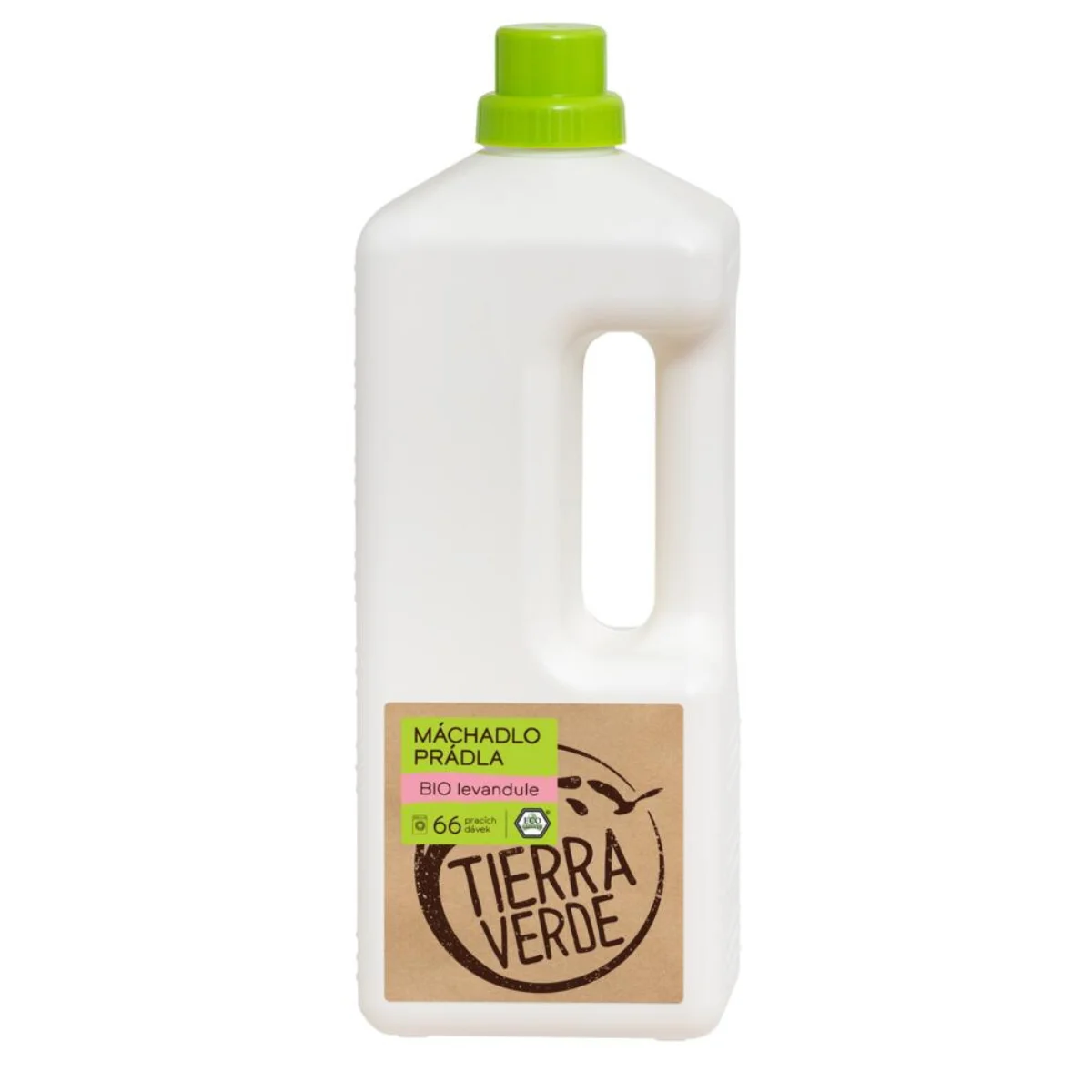 Tierra Verde Tøjskyl med duft af økologisk lavendel 1 l - et mere skånsomt alternativ til skyllemiddel