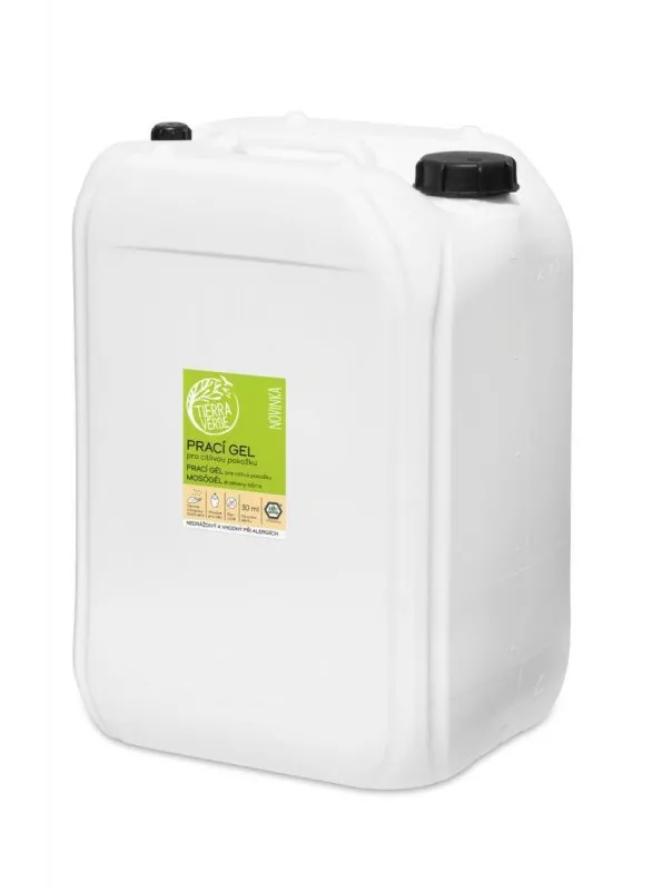 Tierra Verde Vaske gel til følsom hud (5 l) - ideel til eksem- og allergikere og børn