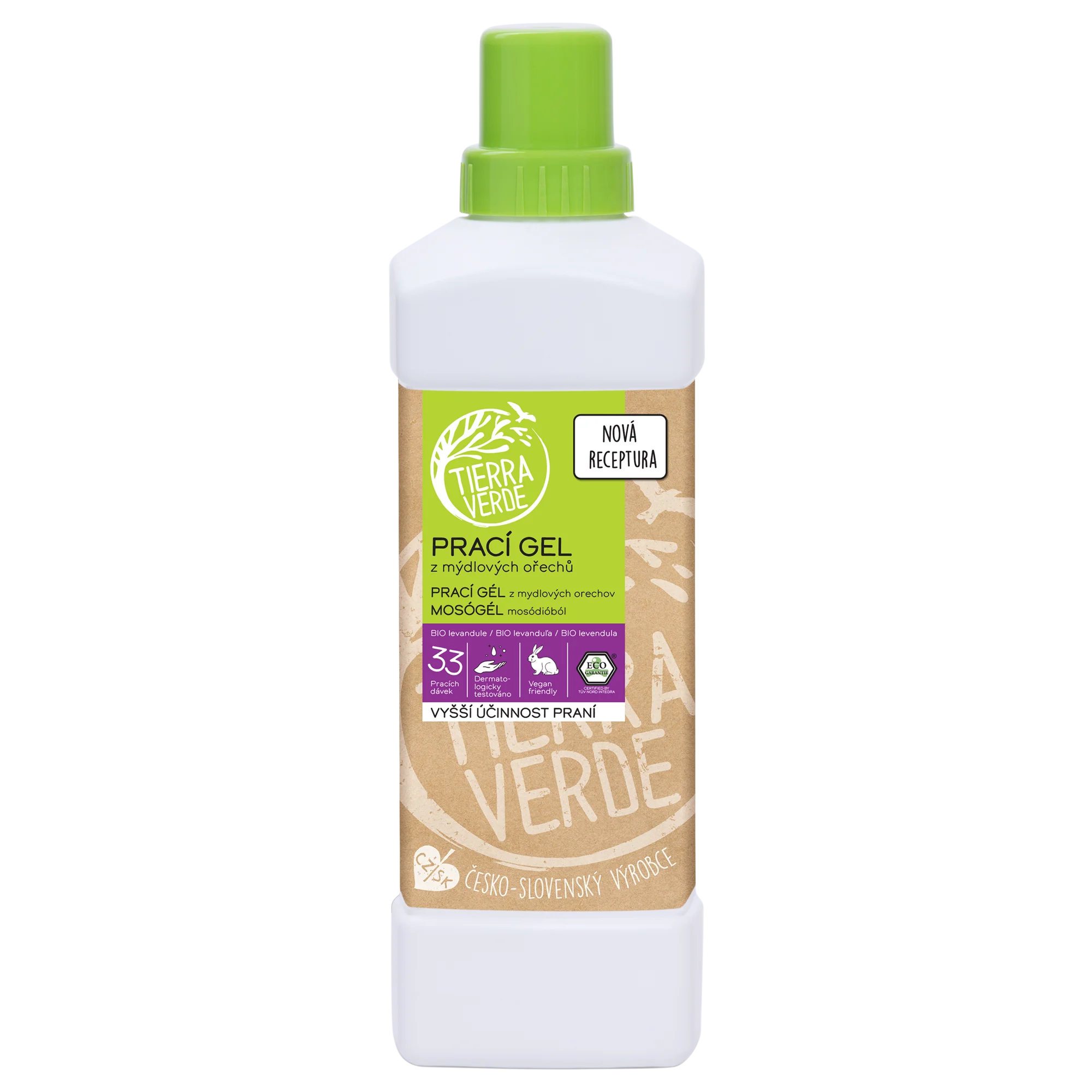 Tierra Verde Vaskegel med BIO lavendel 2 l