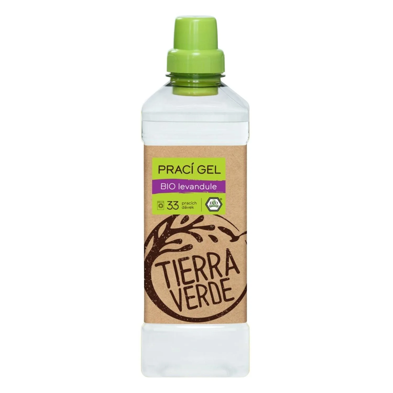 Tierra Verde Vaskegel med duft af BIO-lavendel 1 l - ny forbedret formulering