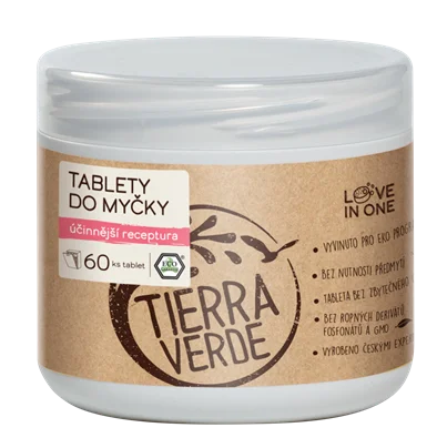 Tierra Verde Opvasketabletter 3 stk. (prøve) - ny mere effektiv formel