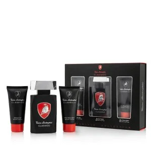 Tonino Lamborghini Classico Eau de Toilette til mænd 125 ml + Aftershave-balsam 100 ml + Brusegel