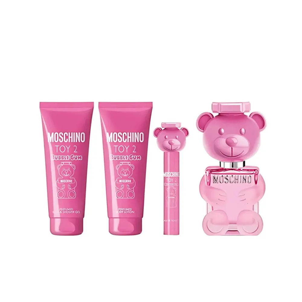 Toy 2 Bubble Gum gavesæt 100 ml + bodylotion 100 ml + brusegel 100 ml + eau de toilette eau de toilette til kvinder