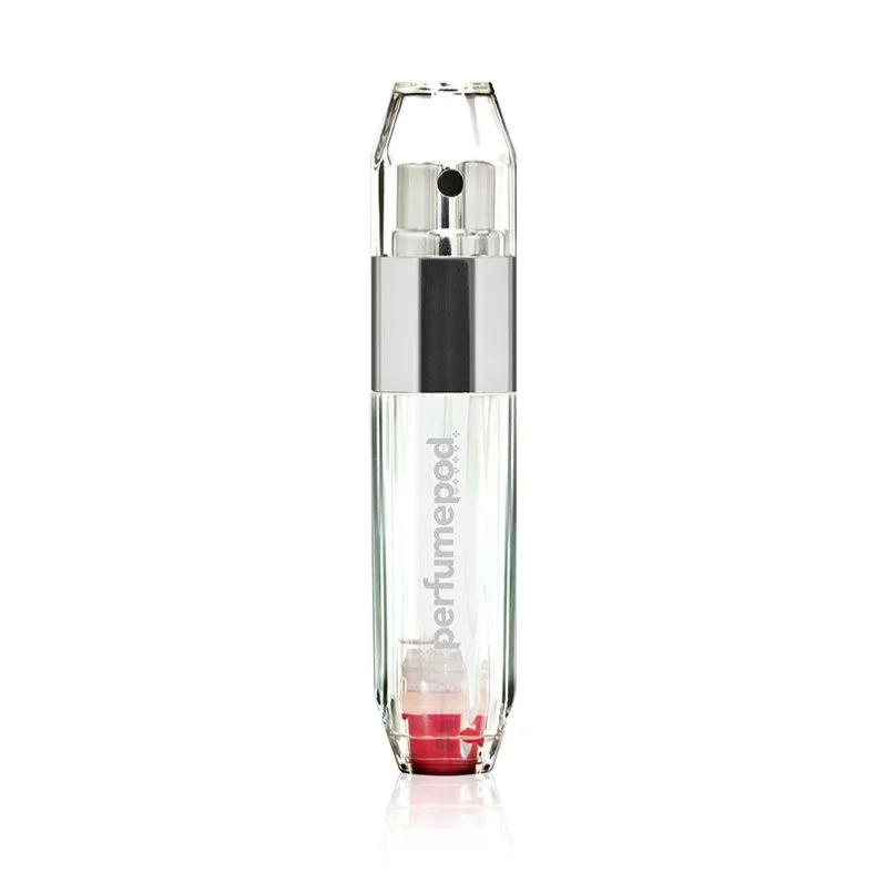 Perfume Pod Crystal genopfyldelig parfumeforstøver Sølv 5 ml