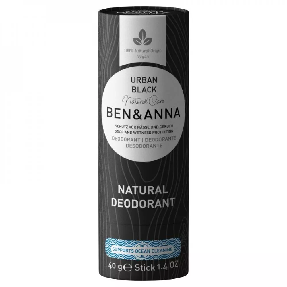 Ben & Anna Solid deodorant (40 g) - Urban Black