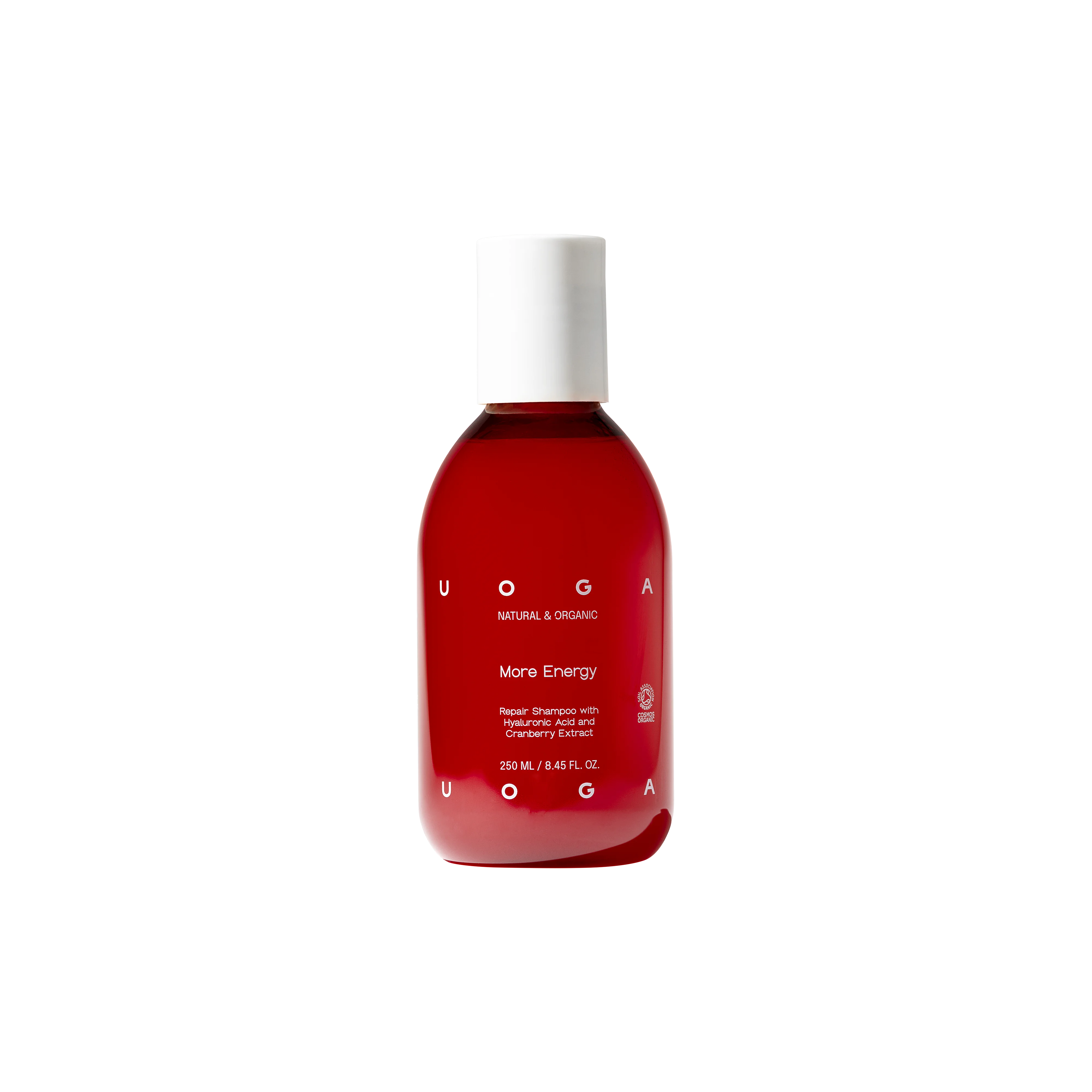 Uoga Uoga Shampoo til dybdegående genopbygning af håret More Energy BIO (250 ml) - hjælp til tørt og beskadiget hår