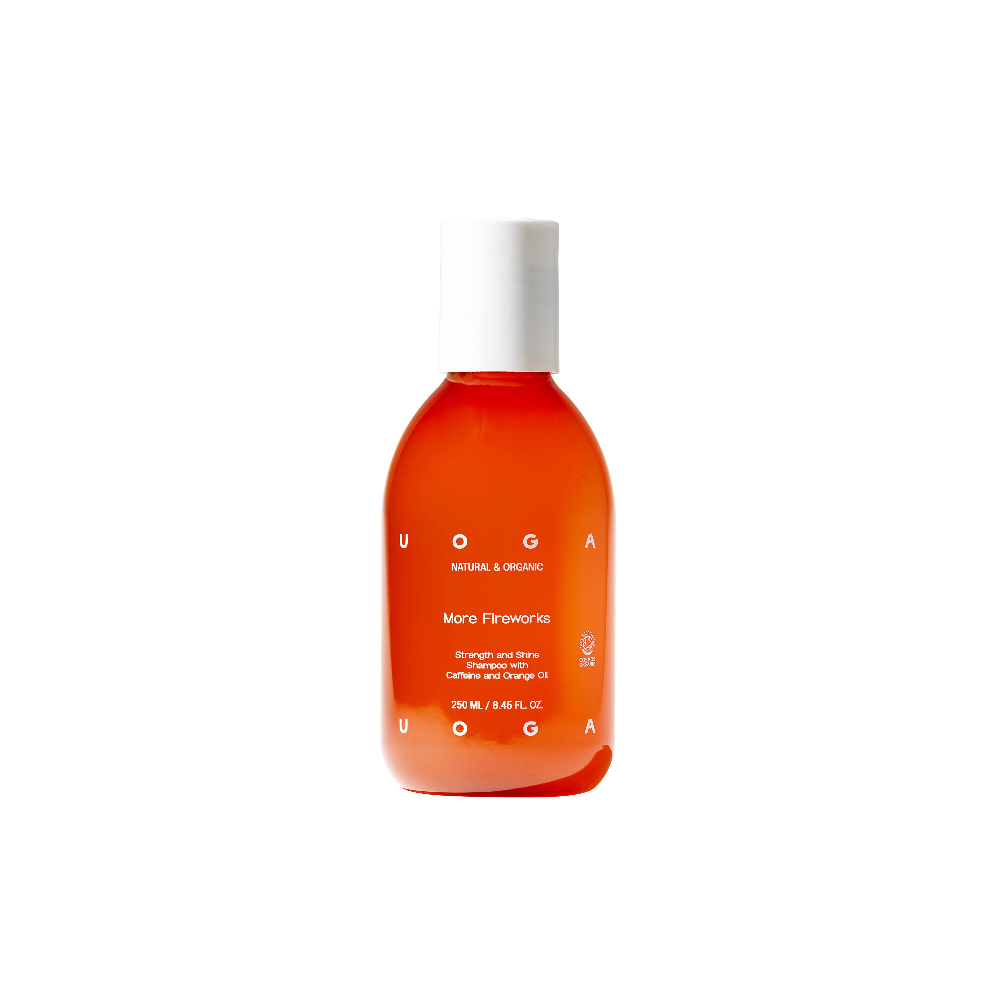 Uoga Uoga Styrkende og glansgivende shampoo More Fireworks Økologisk (250 ml) - med duft af appelsin