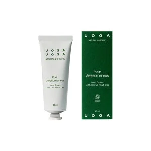 Uoga Uoga Fugtgivende håndcreme Plain Awesomeness ØKO (40 ml) - med frisk citrusduft