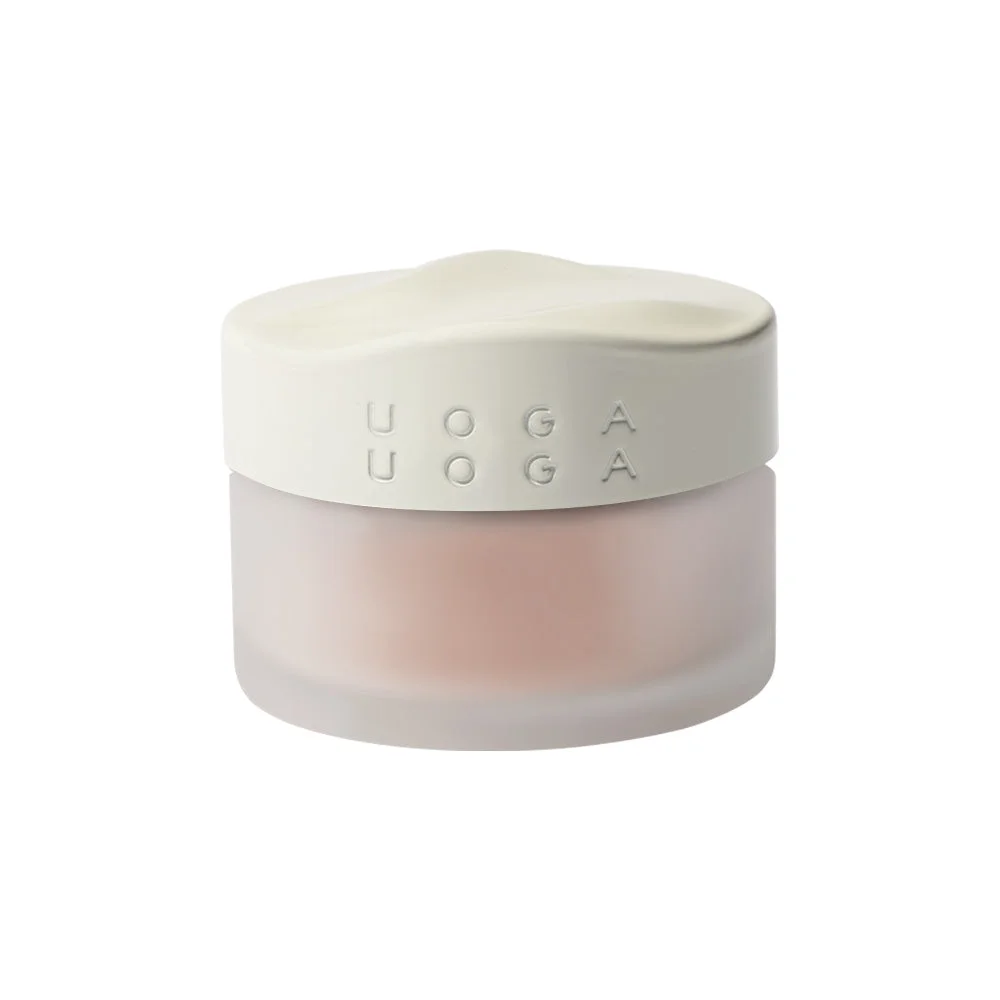 Uoga Uoga Løs mineralsk blush med rav (5 g) 6405 Coral Charm - naturlig fremhævning af kinderne i 3 nuancer