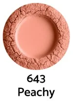 Uoga Uoga Løs mineralsk blush med rav (5 g) 6405 Coral Charm - naturlig fremhævning af kinderne i 3 nuancer