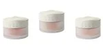 Uoga Uoga Mineralsk løs pudderblush med rav (5 g) 6435 Peachy - naturlig fremhævelse af kinderne i 3 nuancer