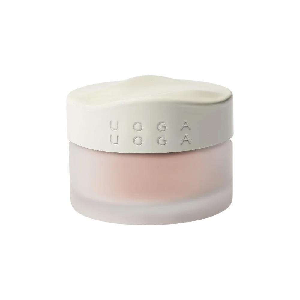 Uoga Uoga Mineralsk løs pudderblush med rav (5 g) 6435 Peachy - naturlig fremhævelse af kinderne i 3 nuancer