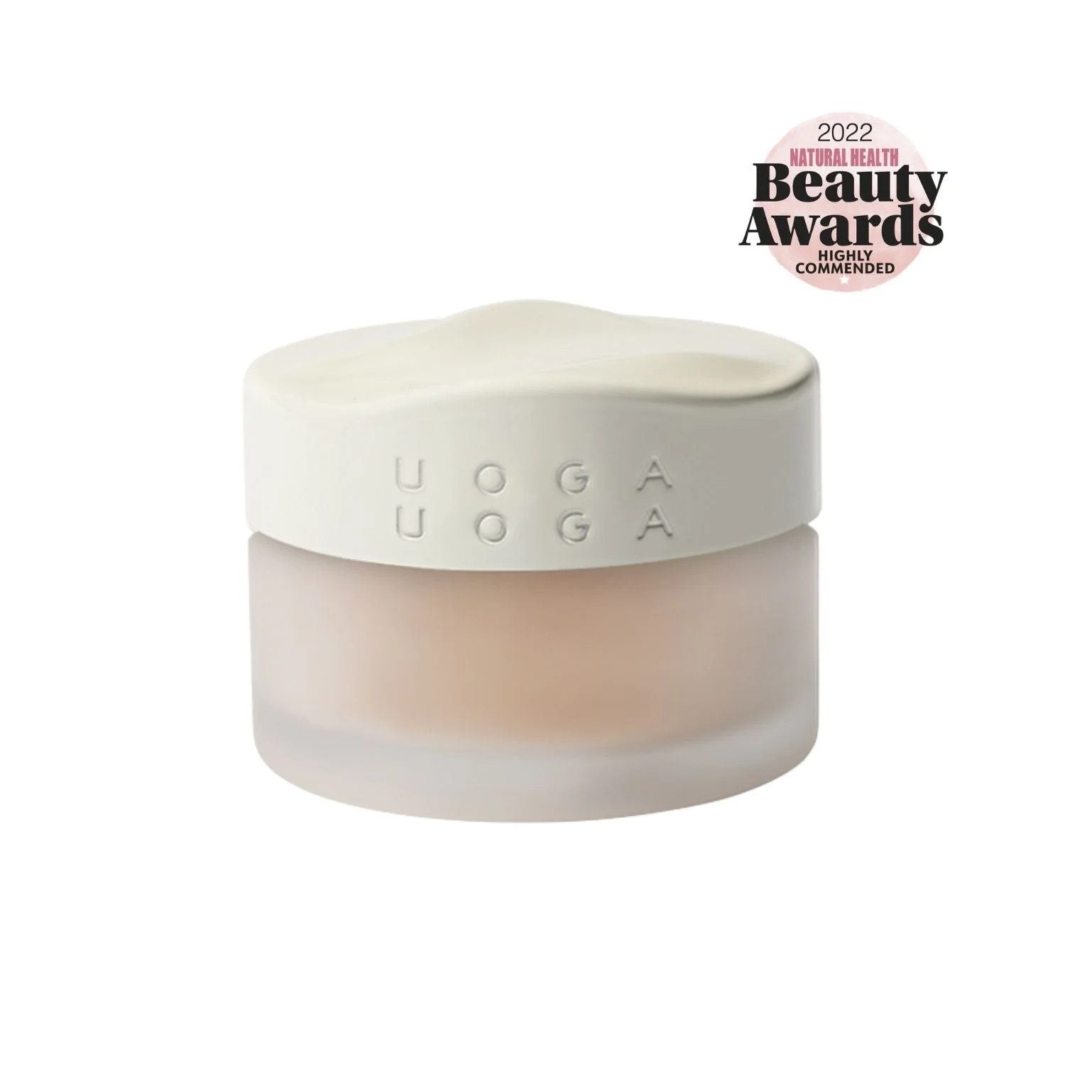 Uoga Uoga Mineral pudderfoundation med rav (10 g) 634 Linden Honey - let, naturlig, SPF 15