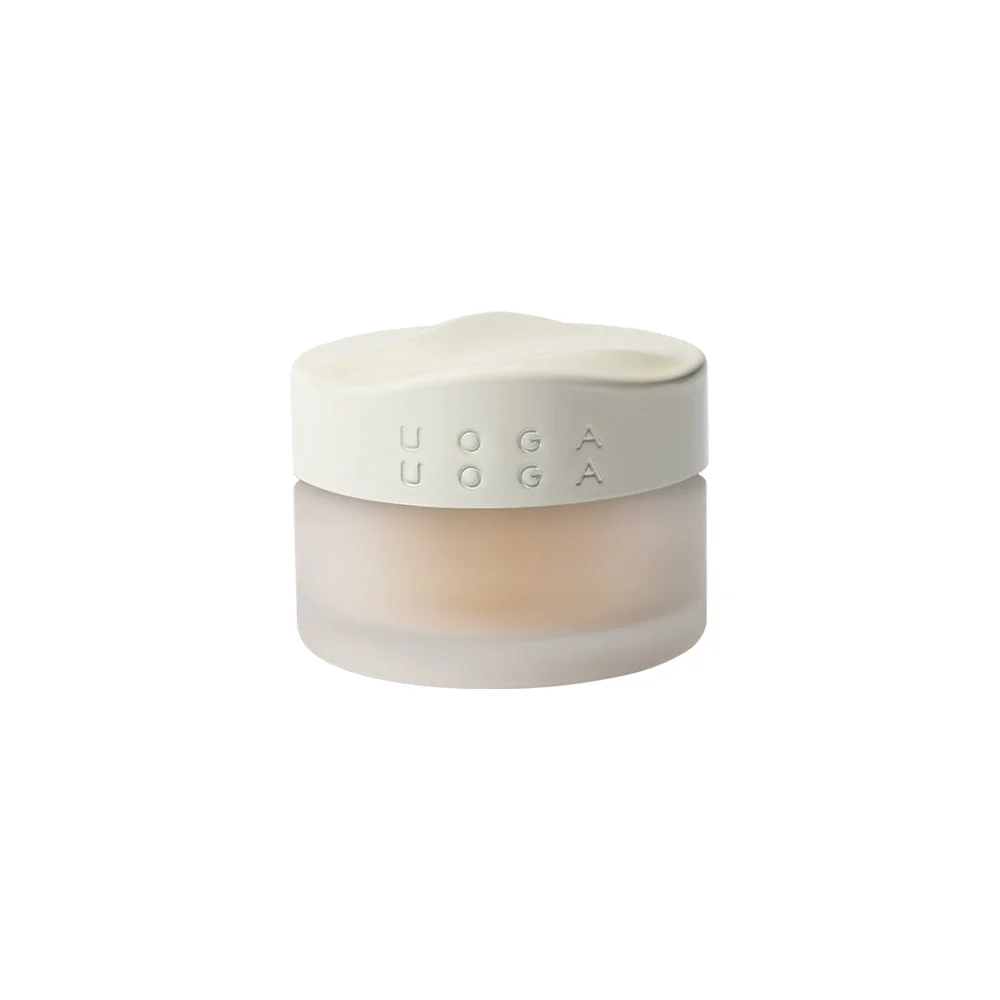 Uoga Uoga Mineral pudderfoundation med rav (10 g) 634 Linden Honey - let, naturlig, SPF 15