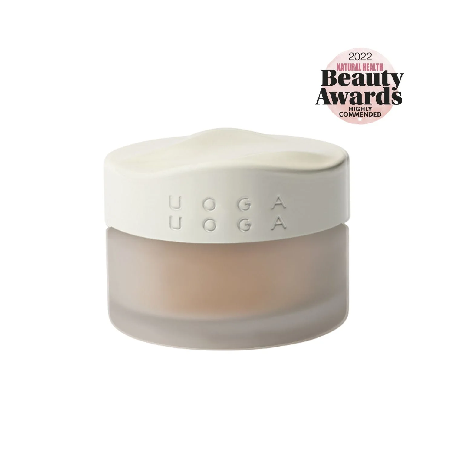 Uoga Uoga Mineralsk pudderfoundation med rav (10 g) 637 Amber Sand - let, naturlig, SPF 15
