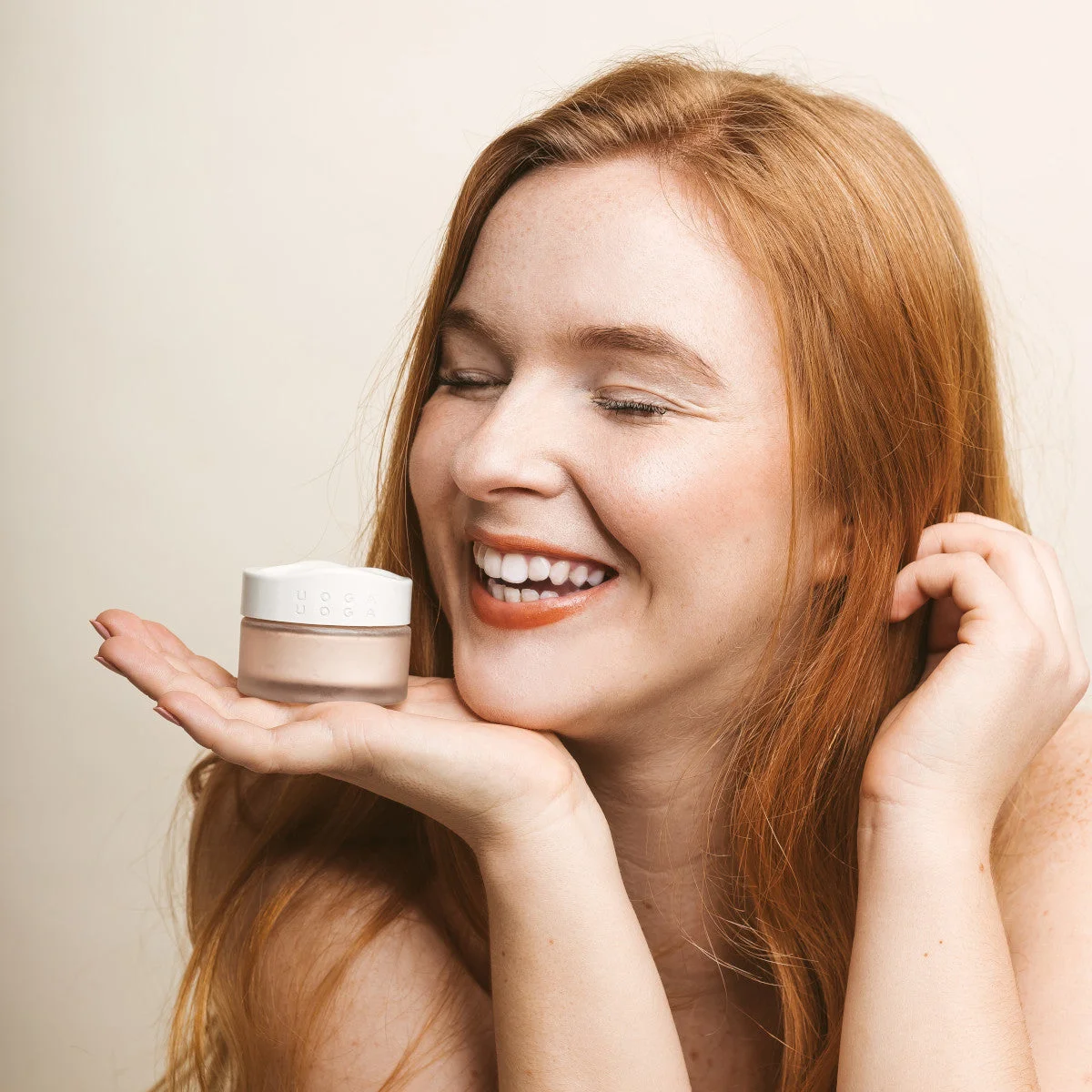 Uoga Uoga Mineral puddermakeup med rav (10 g) 803 Dandelion Syrup - let, naturlig, SPF 15