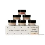Uoga Uoga Prøvesæt Mineral makeup (6 x 0,7 g) Light - 5 foundations + 1 blush tilpasset hudtonen