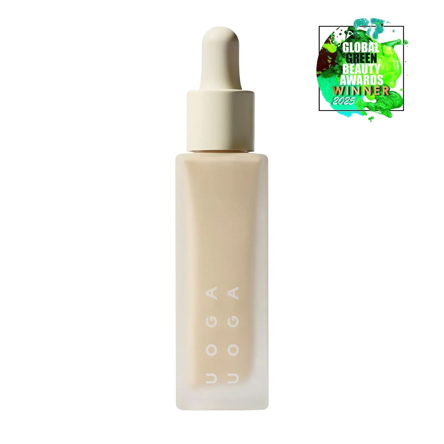 Uoga Uoga Flydende mineralmakeup og serum SPF 20 BIO (30 ml) 681 Rising Moon - fugter og beskytter huden