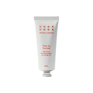 Uoga Uoga Nærende ansigtspeeling Time for Yourself med havtorn (40 ml) - med olie af sød appelsin