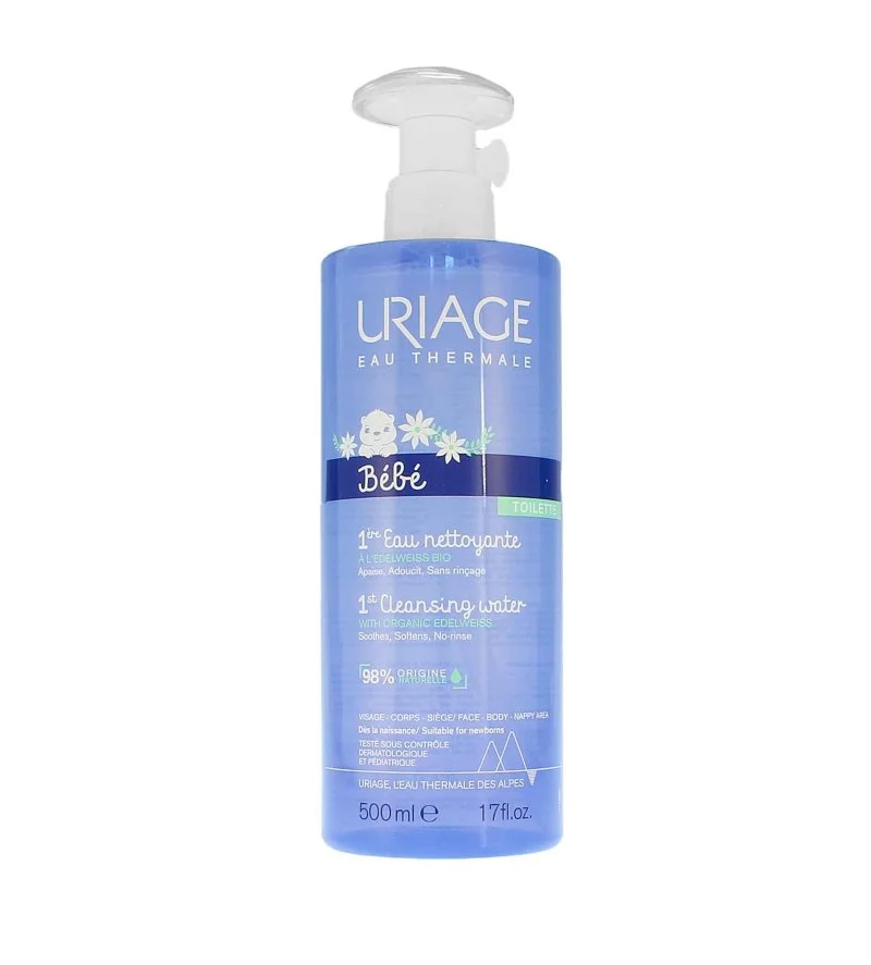 Bébé 1st Cleansing Water rensende vand til krop og ansigt til børn 500 ml