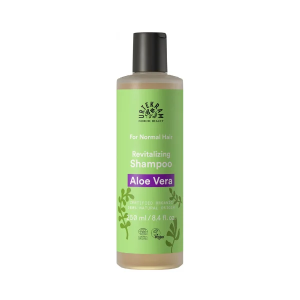 Urtekram Shampoo med aloe vera til normalt hår BIO 250 ml