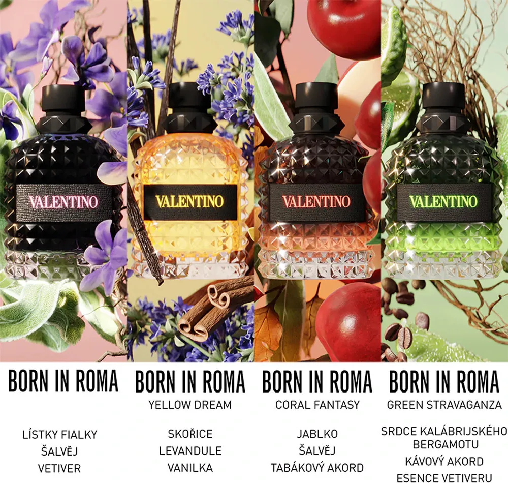 Uomo Born In Roma Coral Fantasy toiletvand til mænd 50 ml