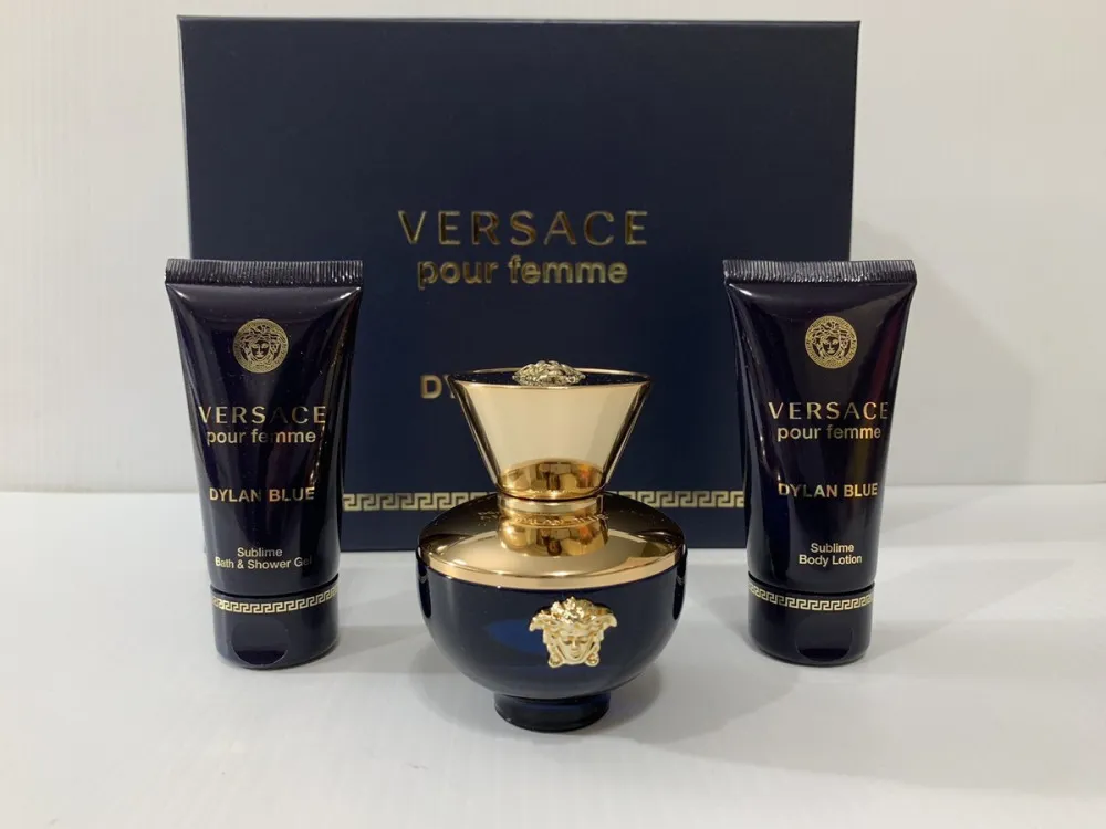 Dylan Blue Pour Femme gavesæt til kvinder parfumevand 50 ml + bodylotion 50 ml + brusegel 50 ml 50 ml + tělové mléko 50 ml + sprchový gel 50 ml