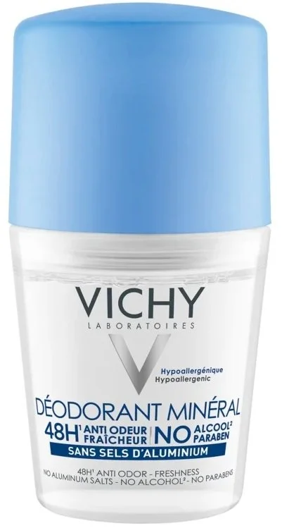 48-timers mineralsk deodorant roll-on 50 ml